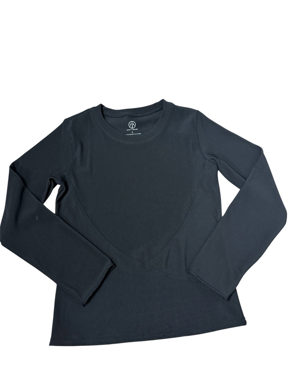 Move Theology top Moved Theology long sleeve ribbed workout top
